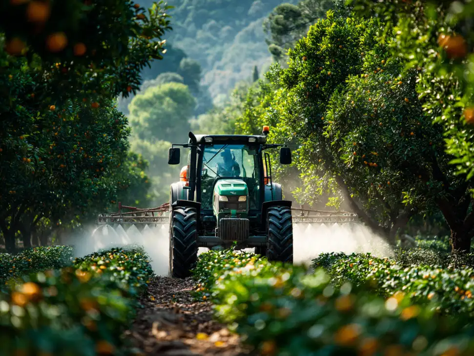 Error en la pulverización agrícola