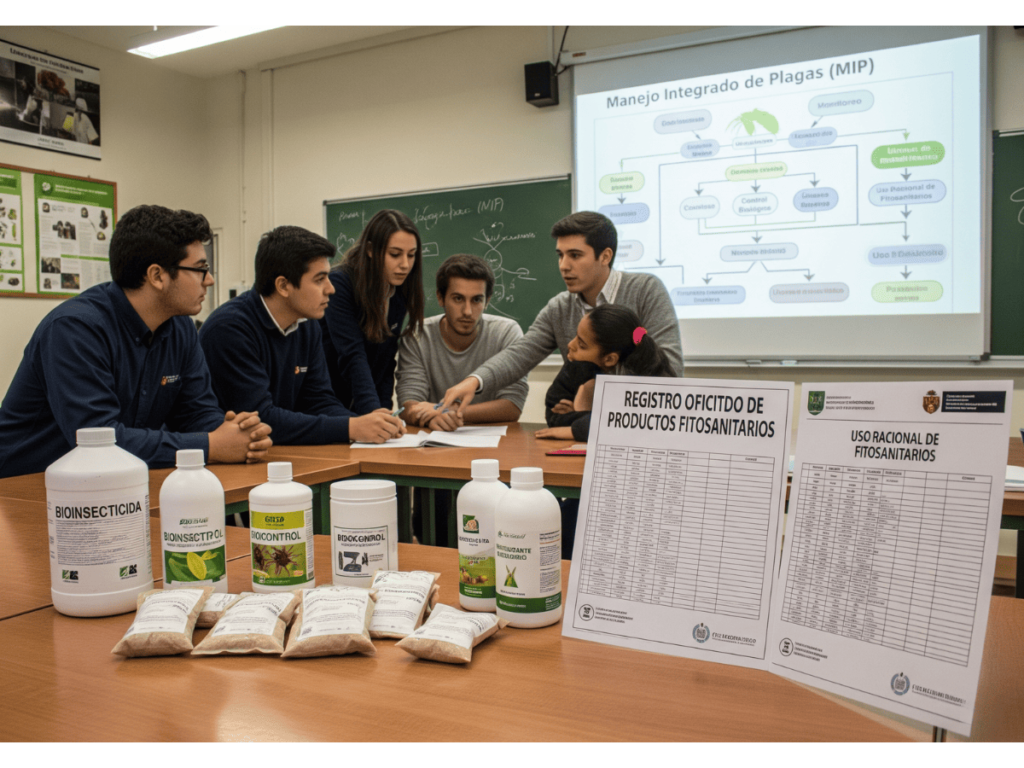 formación fitosanitaria para el uso de productos biológicos autorizados